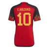 Goedkope België Hazard 10 Thuisshirt World Cup 2022